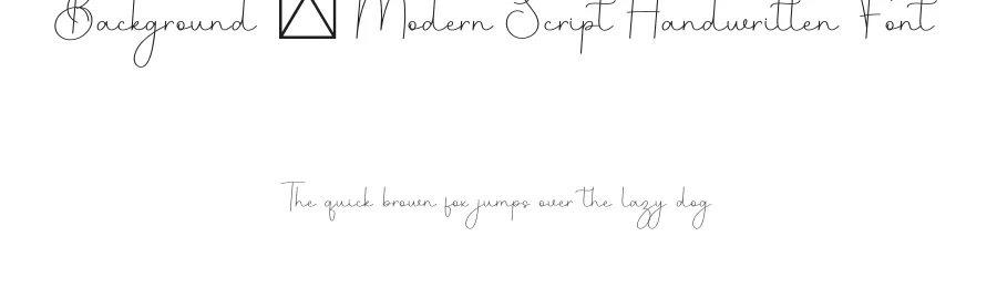 Background – Modern Script Handwritten Font by freshtypeink — Script Handwritten Font