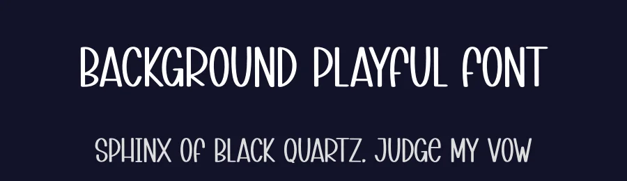 Background Playful Font by creativeletter — Script Handwritten Font — thumbnail 2