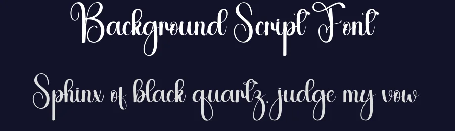 Background Script Font by andikastudio — Script Handwritten Font — thumbnail 2