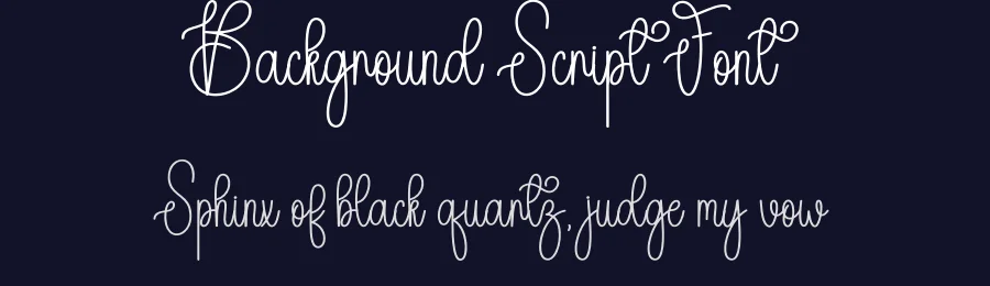 Background Script Font by andikastudio — Script Handwritten Font — thumbnail 2