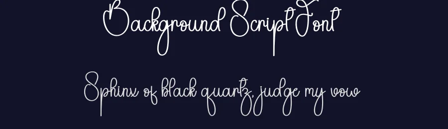 Background Script Font by andikastudio — Script Handwritten Font — thumbnail 2