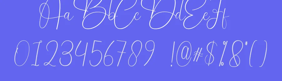 Background Script Font by creativeletter — Script Handwritten Font — thumbnail 3