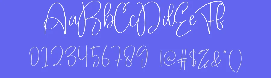 Background Script Font by creativeletter — Script Handwritten Font — thumbnail 3
