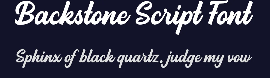 Backstone Script Font by ahweproject — Script Handwritten Font — thumbnail 2