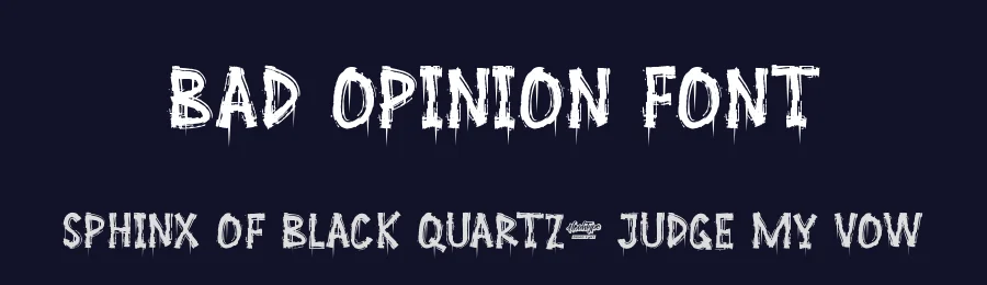 Bad Opinion Font by noahtype — Script Handwritten Font — thumbnail 2