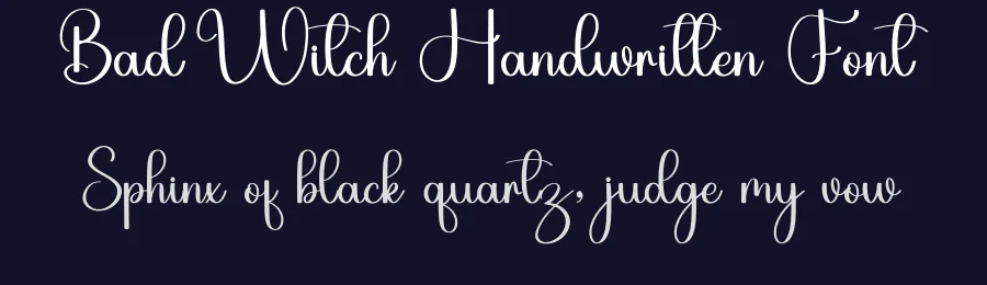 Bad Witch Handwritten Font by inermediaSTUDIO — Script Handwritten Font — thumbnail 2