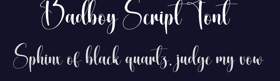 Badboy Script Font by creativeletter — Script Handwritten Font — thumbnail 2