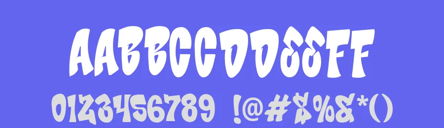 Bade Hoper Graffiti Font by Cikareotype Studio — Display Font — thumbnail 3