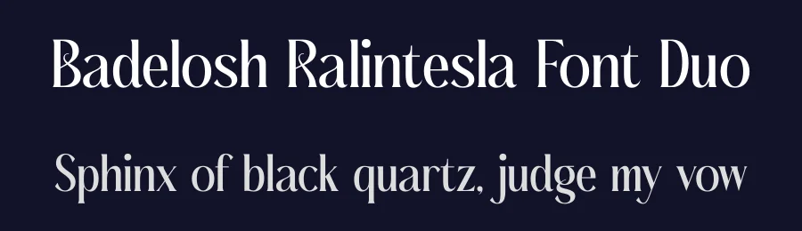 Badelosh Ralintesla Font Duo by Storytype — Serif Font — thumbnail 2