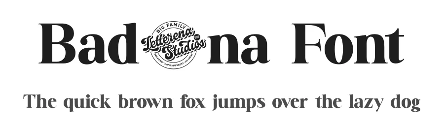 Badilna Font by letterenastudios — Serif Font