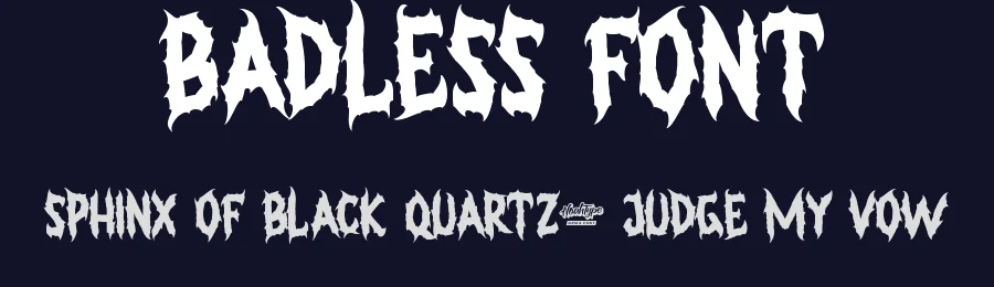 BadLess Font by noahtype — Decorative Font — thumbnail 2