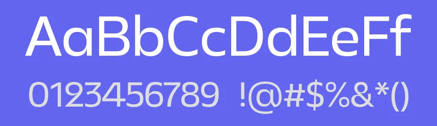Baflion Sans Regular Font by Oktnum Type Foundry — Sans Serif Font — thumbnail 3