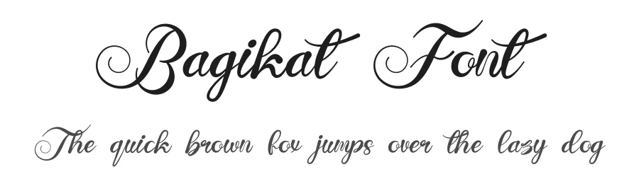 Bagikat Font by khalwastudio — Script Handwritten Font