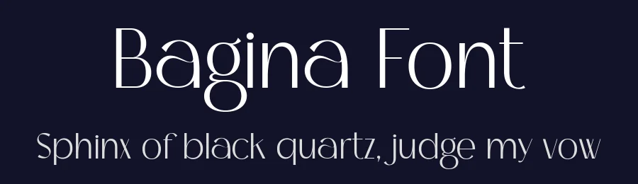 Bagina Font by 24Design Studios — Sans Serif Font — thumbnail 2