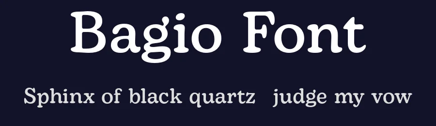 Bagio Font by kereatype — Decorative Font — thumbnail 2