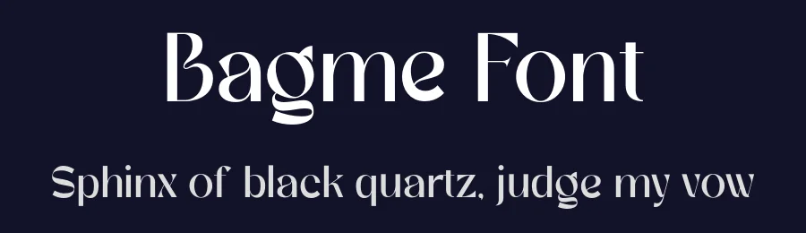 Bagme Font by Typebae — Display Font — thumbnail 2