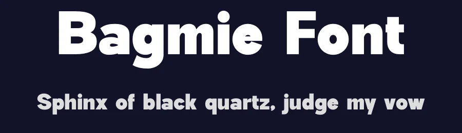 Bagmie Font by TypeLogue — Sans Serif Font — thumbnail 2