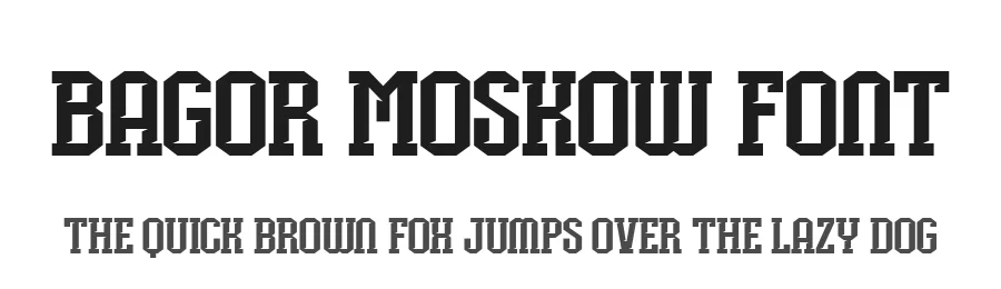 Bagor Moskow Font by Twicolabs Fontdation — Slab Serif Font