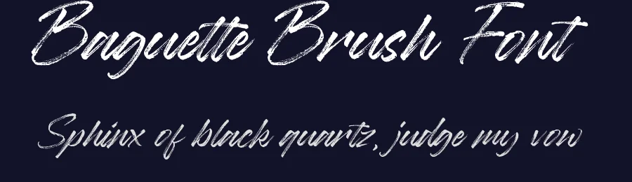 Baguette Brush Font by balpirick — Script Handwritten Font — thumbnail 2