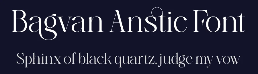 Bagvan Anstic Font by timelesstype.co — Serif Font — thumbnail 2
