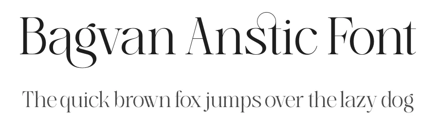 Bagvan Anstic Font by timelesstype.co — Serif Font
