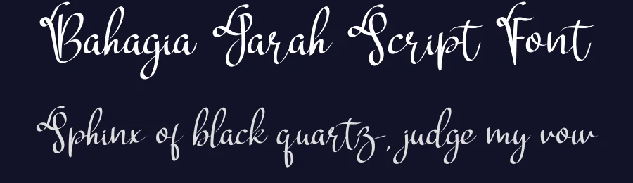 Bahagia Jarah Script Font by andikastudio — Script Handwritten Font — thumbnail 2