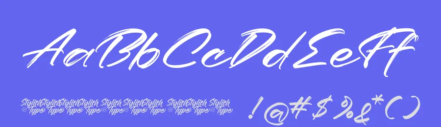 Bahery Stankif – Modern Brush Font by stylishtype.co — Script Handwritten Font — thumbnail 3