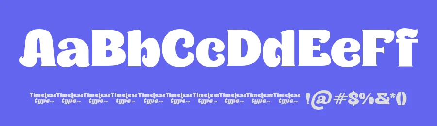 Bahlie – Groovy Bold Display Serif Font by timelesstype.co — Display Font — thumbnail 3