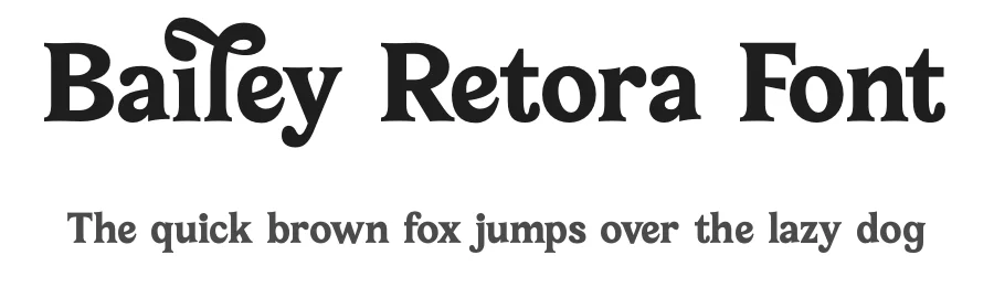 Bailey Retora Font by timelesstype.co — Serif Font