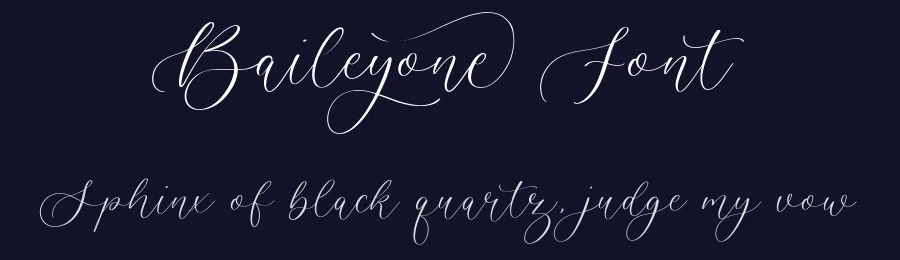 Baileyone Font by Timur type — Script Handwritten Font — thumbnail 2