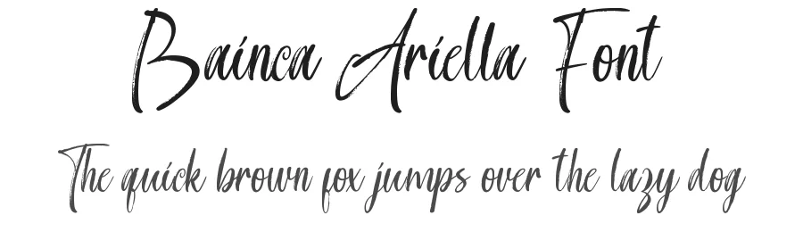 Bainca Ariella Font by noahtype — Script Handwritten Font