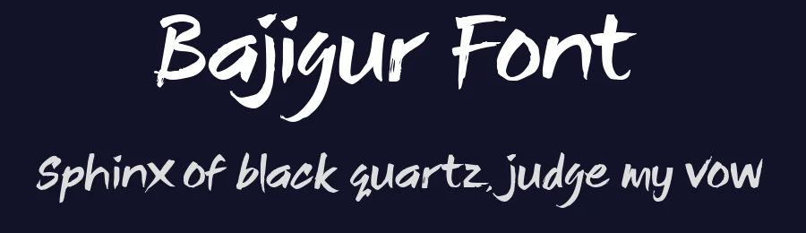 Bajigur Font by Ketapel — Script Handwritten Font — thumbnail 2