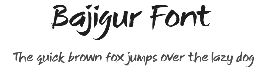 Bajigur Font by Ketapel — Script Handwritten Font