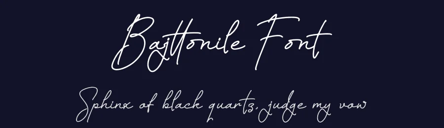 Bajttonile Font by glorytype — Script Handwritten Font — thumbnail 2