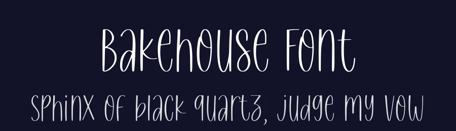 Bakehouse Font by Timur type — Script Handwritten Font — thumbnail 2