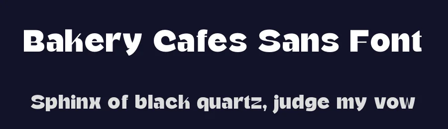 Bakery Cafes Sans Font by timelesstype.co — Display Font — thumbnail 2