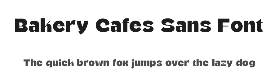 Bakery Cafes Sans Font by timelesstype.co — Display Font