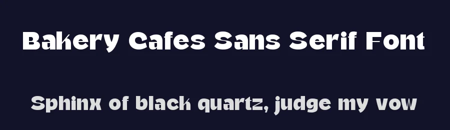 Bakery Cafes Sans Serif Font by timelesstype.co — Sans Serif Font — thumbnail 2