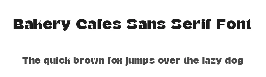 Bakery Cafes Sans Serif Font by timelesstype.co — Sans Serif Font