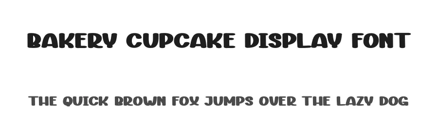 Bakery Cupcake Display Font by andikastudio — Display Font