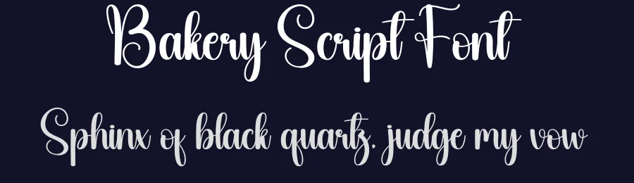 Bakery Script Font by andikastudio — Script Handwritten Font — thumbnail 2