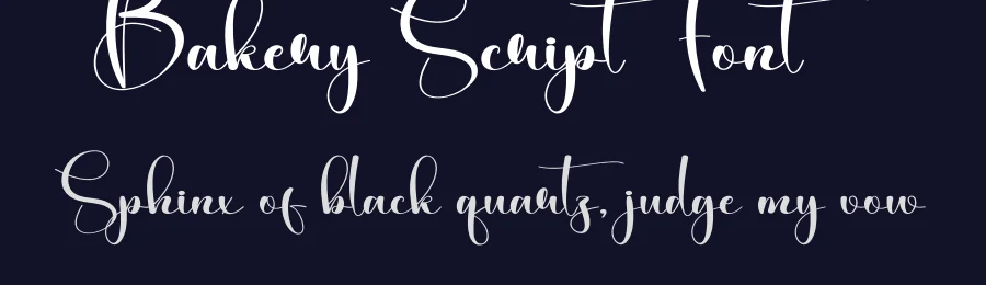 Bakery Script Font by creativeletter — Script Handwritten Font — thumbnail 2