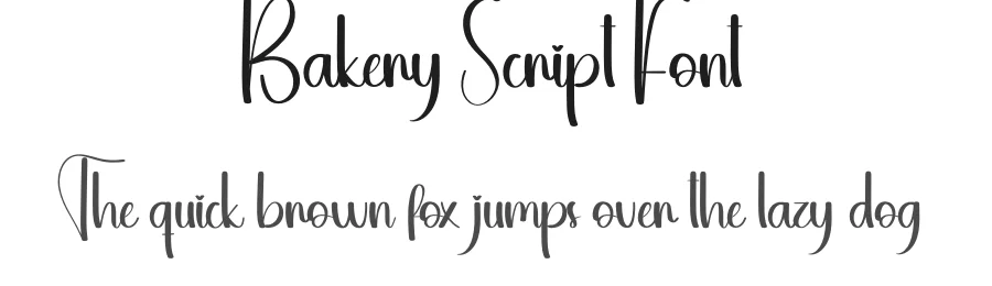 Bakery Script Font by andikastudio — Script Handwritten Font