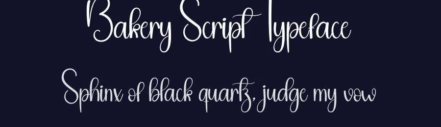 Bakery Script Typeface by andikastudio — Script Handwritten Font — thumbnail 2