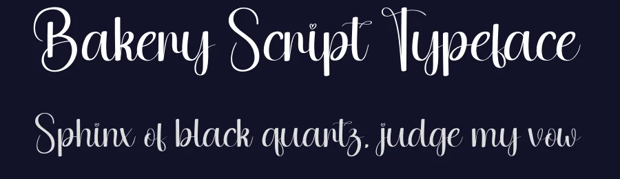 Bakery Script Typeface by andikastudio — Script Handwritten Font — thumbnail 2