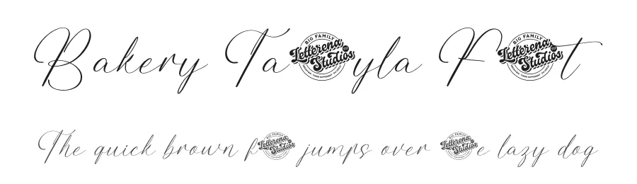 Bakery Tastyla Font by letterenastudios — Script Handwritten Font