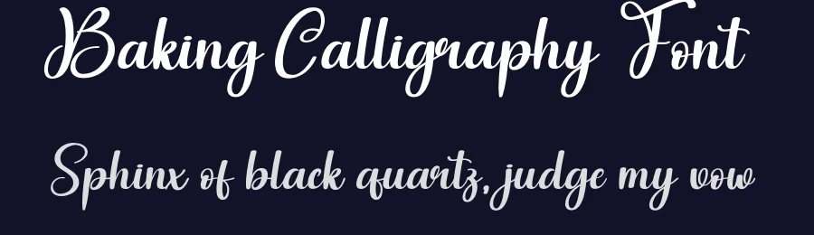 Baking Calligraphy Font by andikastudio — Script Handwritten Font — thumbnail 2