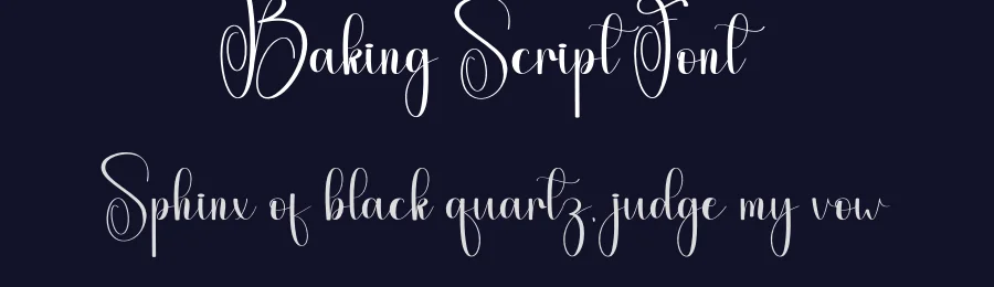 Baking Script Font by andikastudio — Script Handwritten Font — thumbnail 2