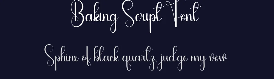 Baking Script Font by andikastudio — Script Handwritten Font — thumbnail 2