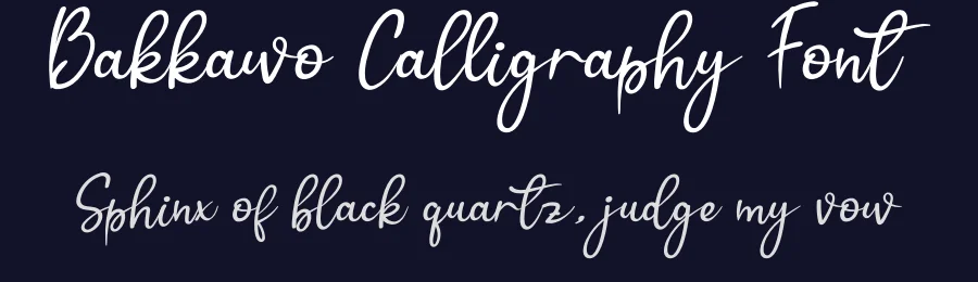Bakkawo Calligraphy Font by andikastudio — Script Handwritten Font — thumbnail 2
